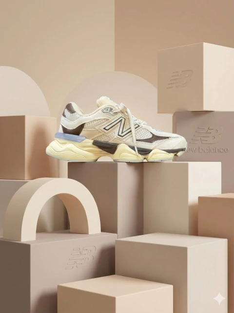 Tênis Fcr Modelo NB 9060 Moda casual 34 ao 39