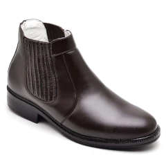 Bota Social Linha Conforto Pelica de Carneiro Ultra Macio Uso Casual Solado P.U - comprar online