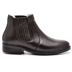 Bota Social Linha Conforto Pelica de Carneiro Ultra Macio Uso Casual Solado P.U - netpizante