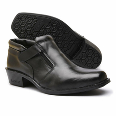 Bota Social Calvest Masculina Em Couro Legitimo - comprar online