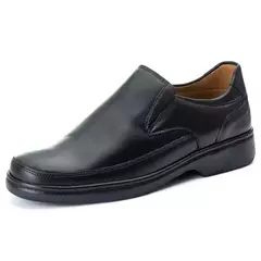 Sapato Masculino Ultra Conforto Fabricação 100% Couro Preto - loja online