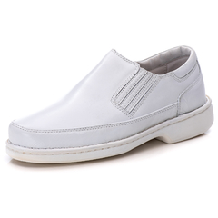 Sapato Dr. Ranster Linha Conforto Masculino em Couro Branco - netpizante