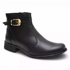 Bota Feminina Cano Curto 33 ao 40 - Preto - netpizante