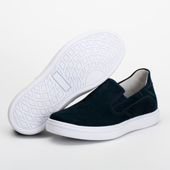 Sapatilha Via Ranster Slip On Masculino Couro Legitimo na internet