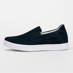Sapatilha Via Ranster Slip On Masculino Couro Legitimo - comprar online