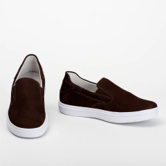 Sapatilha Via Ranster Slip On Masculino Couro Legitimo - netpizante
