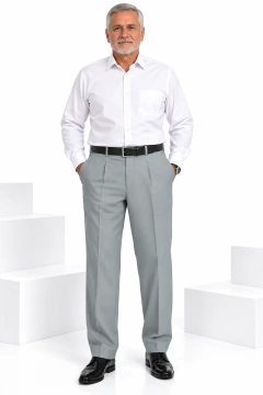 Calça Social Masculina Corte Reto Tradicional .Luney na internet