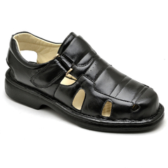 Sandália Masculina Comfort Massageadora em Couro Pelica de Carneiro 36 ao 47 - comprar online