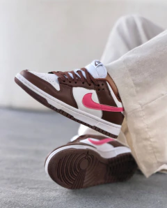 Tênis Dunk Low pro Luxo Marrom/pink Disponível do 34 ao 39 - loja online