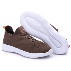 Tênis Meia Masculino Sneaker Ultra Leve Calce Fácil Smoke na internet