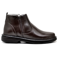 Bota Masculina Ranster Confort Cano Curto Couro Pelica de Carneiro Uso Casual na internet