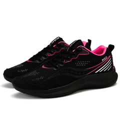 Tênis Polo Running Preto Pink - loja online