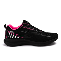 Tênis Polo Running Preto Pink na internet