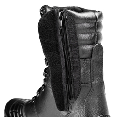 Bota Coturno Fran Boots Tipo Militar Cano Médio Couro Legitimo 37 a 45 na internet