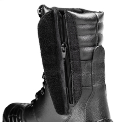 Bota Coturno Fran Boots Tipo Militar Cano Médio Couro Legitimo 37 a 45 - netpizante