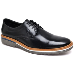 Sapato Social Oxford Cadarço Amarok - Preto Cft - comprar online