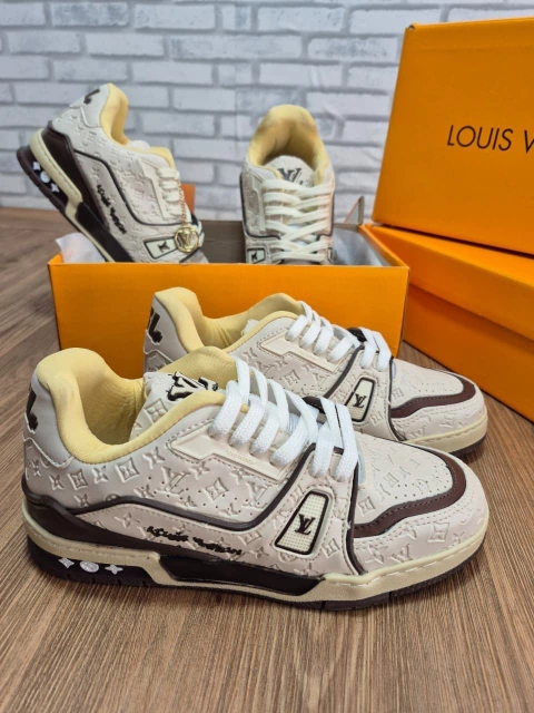 Tênis Moda Lv Trainer Light Sneaker 38 ao 43 - comprar online