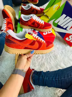 Tênis Modelo Dunk Low Pro Vermelho Disponível 38 ao 43 - comprar online