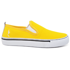 Tênis Feminino Slip On Calce Fácil Polo Blu 34 ao 39 Amarelo - loja online