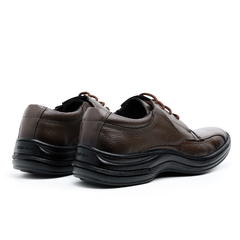 Sapato Confort Social Masculino Cadarço Do 33 ao 46 Couro Legitimo - comprar online
