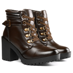 Bota Feminina Salto Grosso Lançamento - comprar online