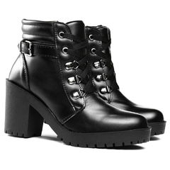 Bota Feminina Salto Grosso Lançamento na internet