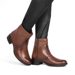 Bota Feminina Montaria Cano Curto Via-Slz Casual - comprar online