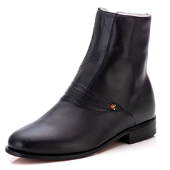Bota Masculina Em Couro Mestiço Solado Sola - netpizante