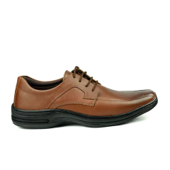 Sapato Social Cadarço Linha Confort 37 ao 44 Couro - netpizante