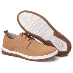 Sapatênis Oxford Masculino Via Ranster Couro Nobre Casual