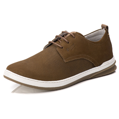 Sapatênis Oxford Masculino Via Ranster Couro Nobre Casual - comprar online