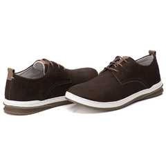 Sapatênis Oxford Masculino Via Ranster Couro Nobre Casual na internet