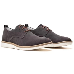 Sapato Masculino Social Oxford Casual Camurça - Frete Grátis - netpizante