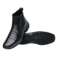 Botina Bota Masculina Modelo Comfort Couro Legitimo 33 ao 46 - comprar online