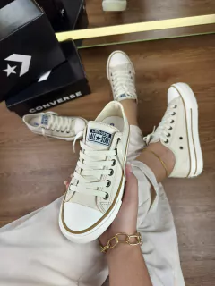 Imagem do Tênis Feminino Modelo All Star Plataforma Pu Prime-Frete Grátis