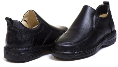 Sapato Masculino Linha Comfort em Couro Legitimo Indicado Para pés Sensíveis - netpizante