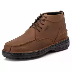 Bota Ant Stress Masculina Couro Rustico Casual Conforto na internet