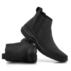 Botina Masculina Conforto Solado Costurado Couro Nobuck (cópia)