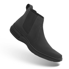 Botina Masculina Conforto Solado Costurado Couro Nobuck (cópia) - comprar online