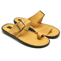 Sandália Masculina em Couro Legitimo Moda Verão - loja online