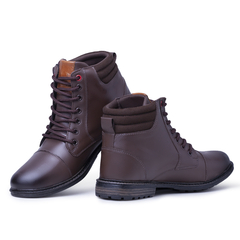 Bota Masculina Coturno Adventure Cft Couro Legitimo - comprar online