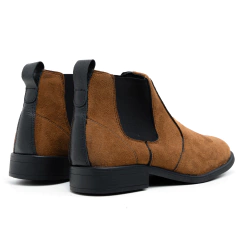 Botina Chelsea Masculina Agro Rodeio Conforto Camurça-Solado Costurado na internet