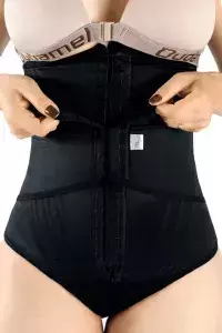 Cinta Feminina Dupla Compressão Barbatanas Melhora Postura - comprar online