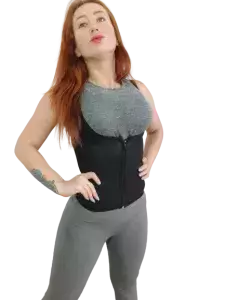 Cinta Modeladora Em Neoprene Com Fecho Duplo - loja online