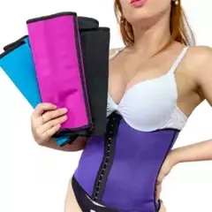 Cinta Modeladora Neoprene Colorida Feminina