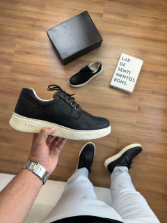 Novo Sapato Casual Moda Boss Couro Legitimo Cadarço 38 ao 43 - loja online