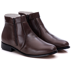 Bota Masculina Elegante Social Pelica Couro Solado Sola na internet