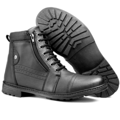 Bota Coturno Masculina 38 ao 44 Linha Casual - netpizante