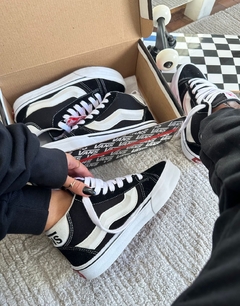 Bota Modelo Vans Knu Skool 34 ao 43-Frete Grátis Por Região - netpizante