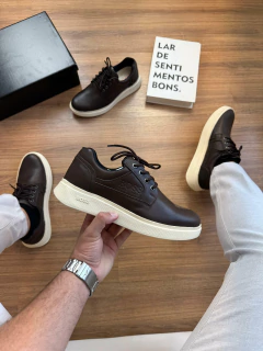 Novo Sapato Casual Moda Boss Couro Legitimo Cadarço 38 ao 43 na internet
